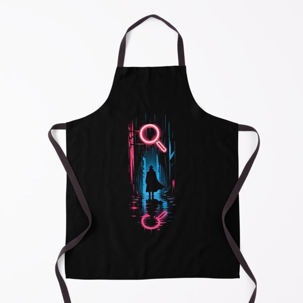 Item preview, Sherlock Holmes Neon Noir Magnifier Alley designed and sold by Fenay Designs.