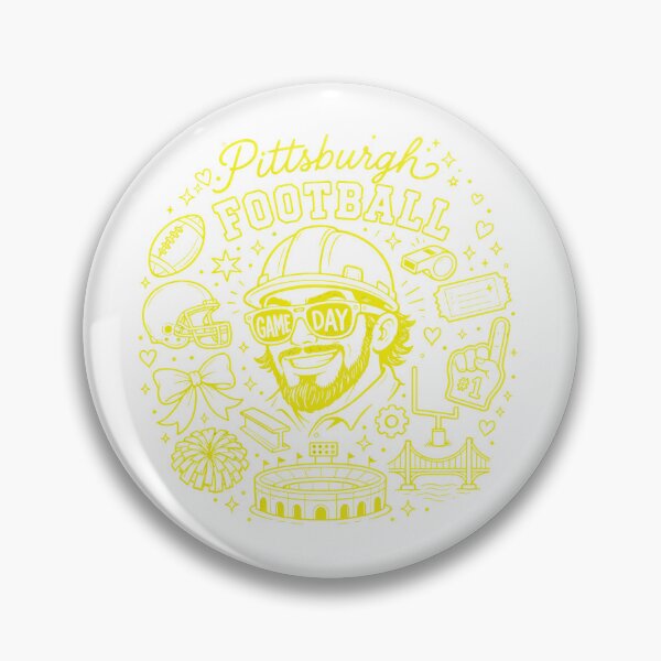 Item preview, Pittsburgh Football Game Day Vintage Style designed and sold by AnnaWilli94560.