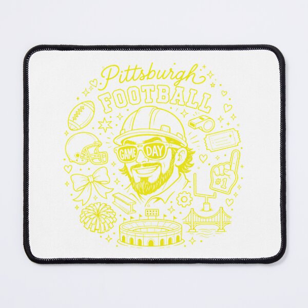Item preview, Pittsburgh Football Game Day Vintage Style designed and sold by AnnaWilli94560.
