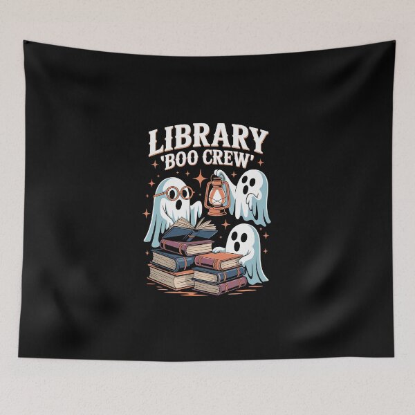 Item preview, LIBRARY BOO CREW  designed and sold by jkrphoto.
