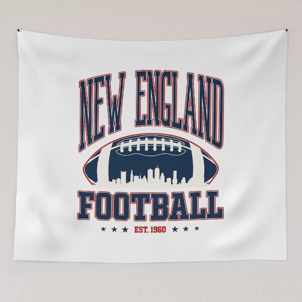 Item preview, Retro New England Football Skyline Graphic designed and sold by NatalieLo79575.