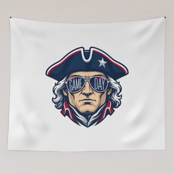 Item preview, Game Day Patriotic American Historical Figure Tee designed and sold by EddieCoop91147.