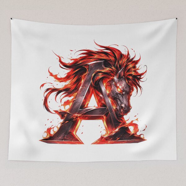 Item preview, Embermane Ironstride The Year of the Horse A designed and sold by BlissBlvdShop.