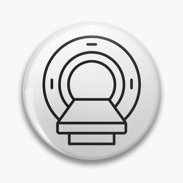 Item preview, MRI Magnetic Resonance Imaging Line Icon designed and sold by VectorForge Studio.