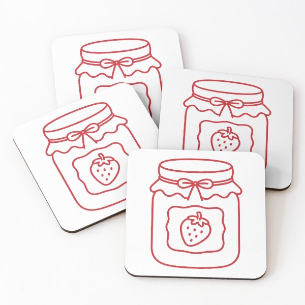 Item preview, Strawberry Jam Doodle designed and sold by SportyFemmeShop.