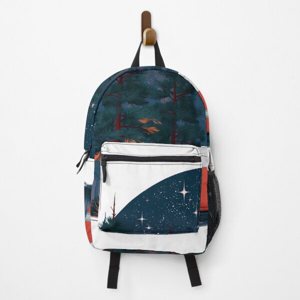 Item preview, Cozy Vintage Camper in a Starry Pine Forest designed and sold by Artdavesalzburg.