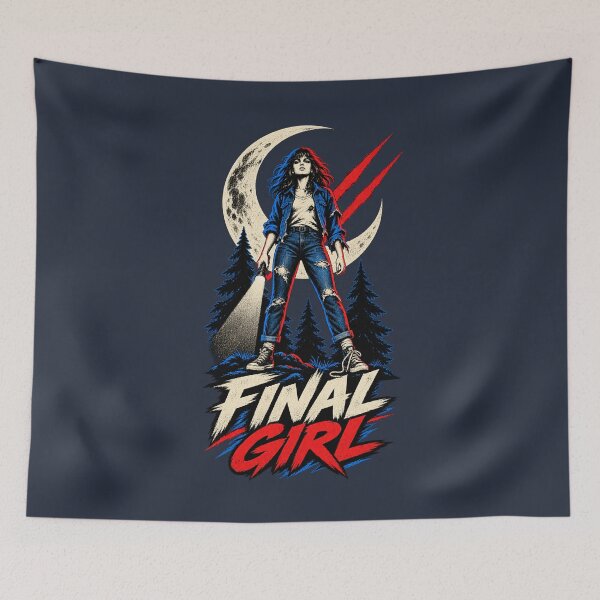 Item preview, Final Girl Horror Survivor designed and sold by PrintSmithArt.