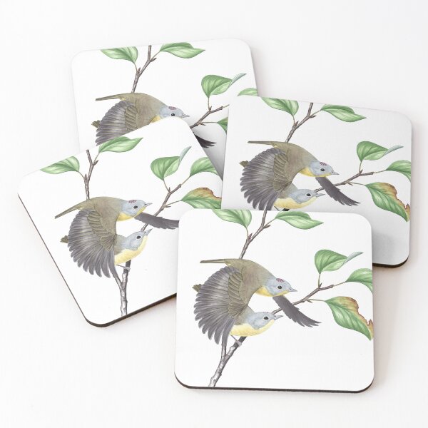 Item preview, Nashville Warbler (Leiothlypis ruficapilla) designed and sold by JadaFitch.