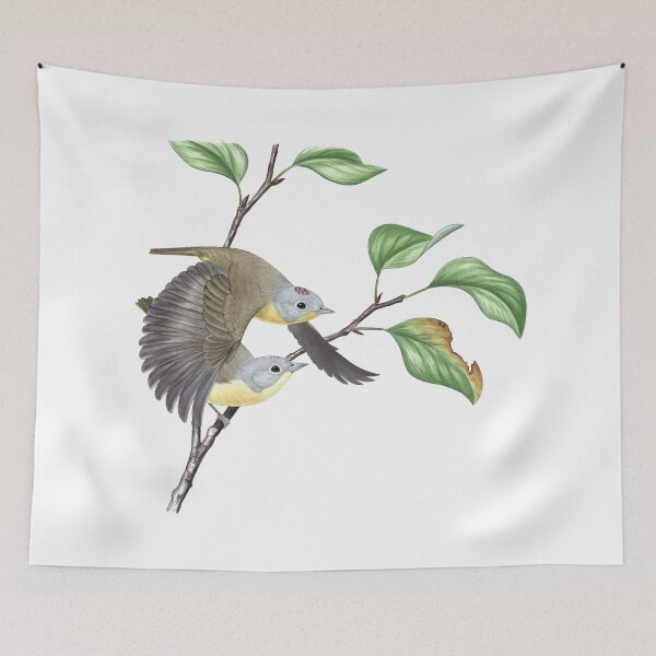 Item preview, Nashville Warbler (Leiothlypis ruficapilla) designed and sold by JadaFitch.