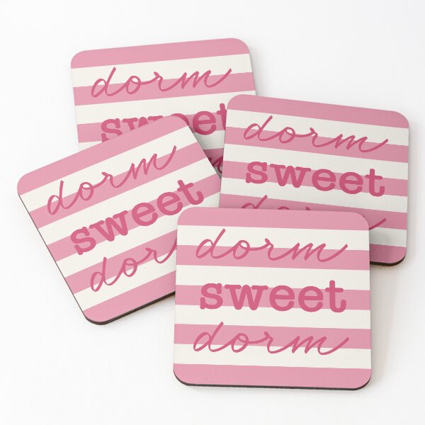 Item preview, dorm sweet dorm - pink designed and sold by boosterdoodle.