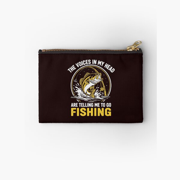 Item preview, The Voices In My Head Are Telling Me To Go Fishing Angler Fisherman Hobby designed and sold by PopStars1993.