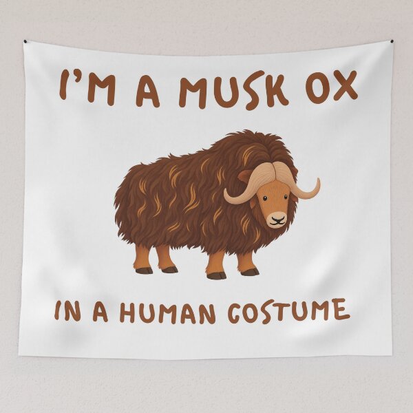 Item preview, Musk Ox Costume Funny Musk Oxen designed and sold by Gravy-tee07.