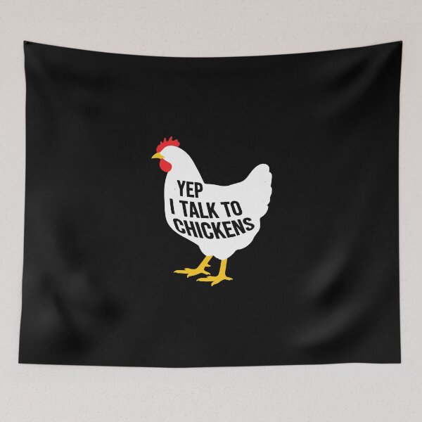 Item preview, Yep I Talk To Chickens Poultry Farmer Backyard Chicken Keeper designed and sold by PopStars1993.