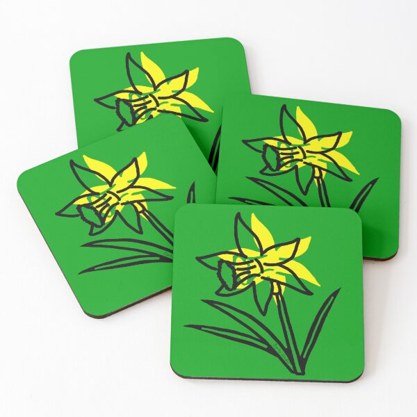 Item preview, Minimalist Daffodil Line Art Flower designed and sold by Dyche Studio.