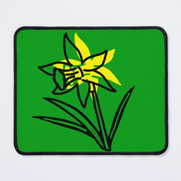 Item preview, Minimalist Daffodil Line Art Flower designed and sold by Dyche Studio.