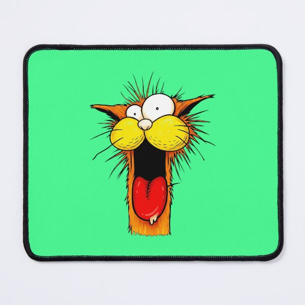 Item preview, Wild Orange Cartoon Cat designed and sold by EmerySha.