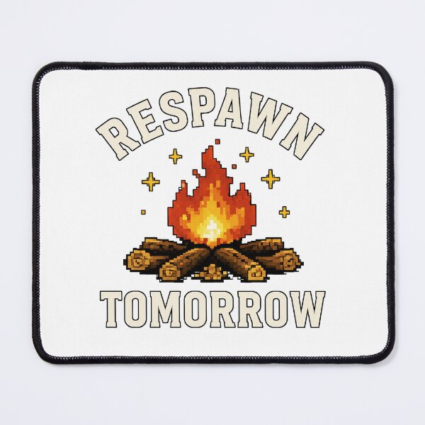 Item preview, Respawn Tomorrow Shirt | Funny RPG Gamer Tee | Fantasy Gaming T-Shirt | Gift for Gamer designed and sold by RLan.