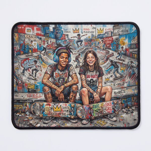 Item preview, Skateboarders At The Skate Park designed and sold by Home Decor Art.