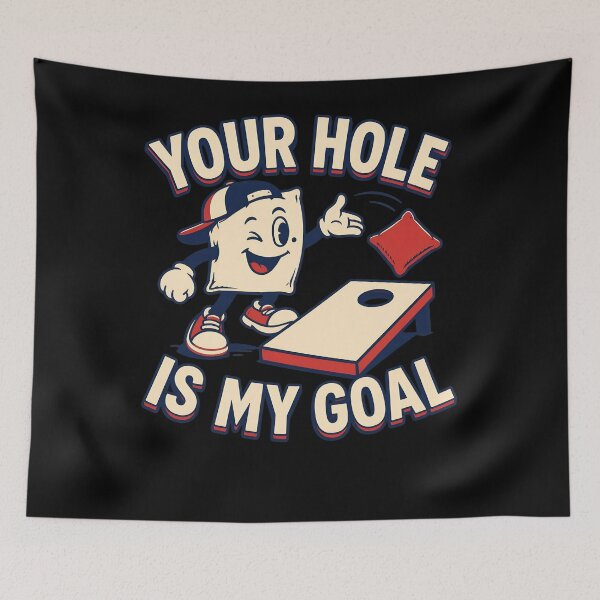 Item preview, Your Hole Is My Goal designed and sold by TypeRiotStudio.