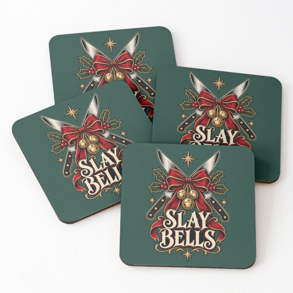 Item preview, Slay Bells Christmas Horror designed and sold by PrintSmithArt.