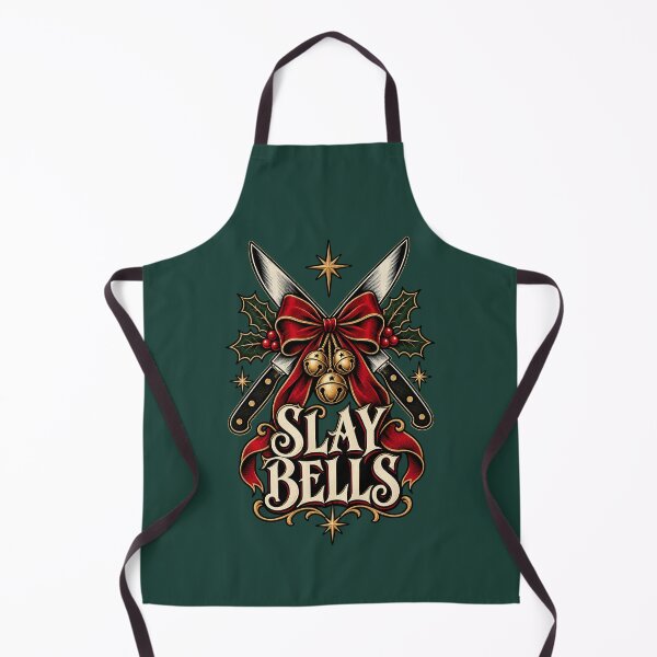Item preview, Slay Bells Christmas Horror designed and sold by PrintSmithArt.