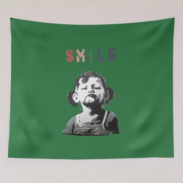 Item preview,  Smile Stencil Child Portrait  designed and sold by EmerySha.