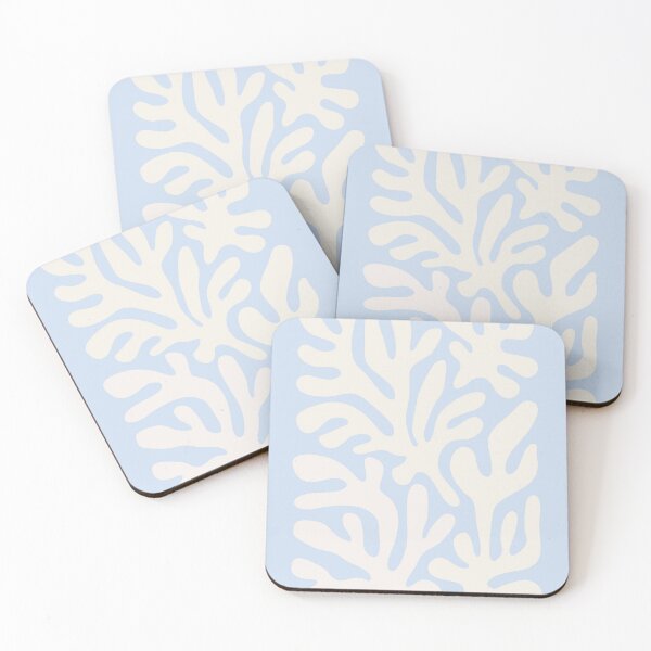 Item preview, coral - blue designed and sold by boosterdoodle.