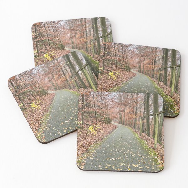Item preview, Path through autumn forest designed and sold by Kistitka.
