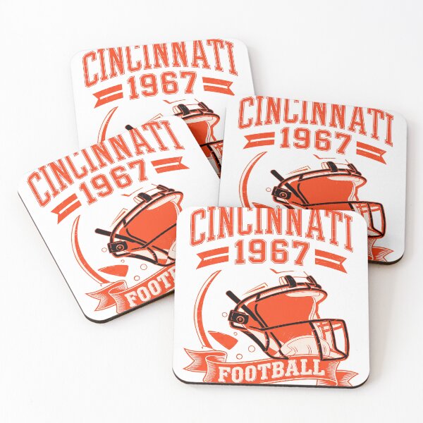 Item preview, Retro 1967 Football Helmet Vintage Cincinnati Style designed and sold by JenniferP19118.