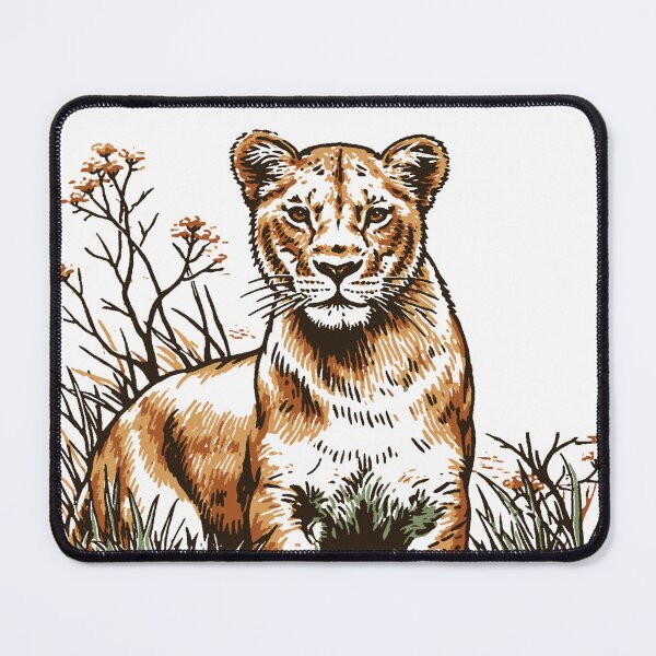 Item preview, Lioness Safari Wildlife Big Cat designed and sold by trajeado14.