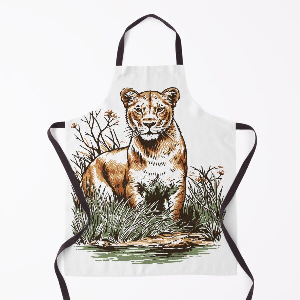 Item preview, Lioness Safari Wildlife Big Cat designed and sold by trajeado14.