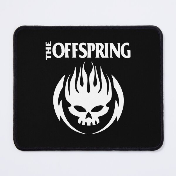 Item preview, The Óffśprínġ White Flaming Skull Emblem designed and sold by rowawas.