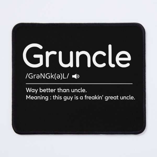 Item preview, Gruncle Definition Shirt, Funny Great Uncle Shirt, Gruncle Dictionary Tee, Great Uncle Gift, Father's Day Shirt for Gruncle, Family Humor T-Shirt designed and sold by cutemap.