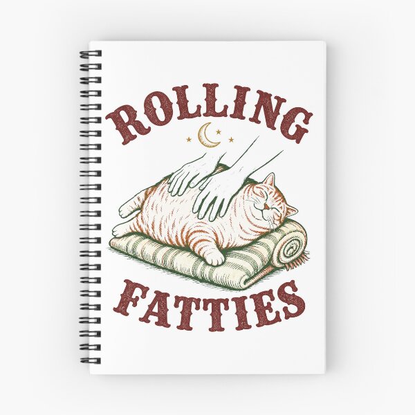 Item preview, Vintage Woodcut Rolling Fatties Cat Mystic Moon Art designed and sold by lamiarte.