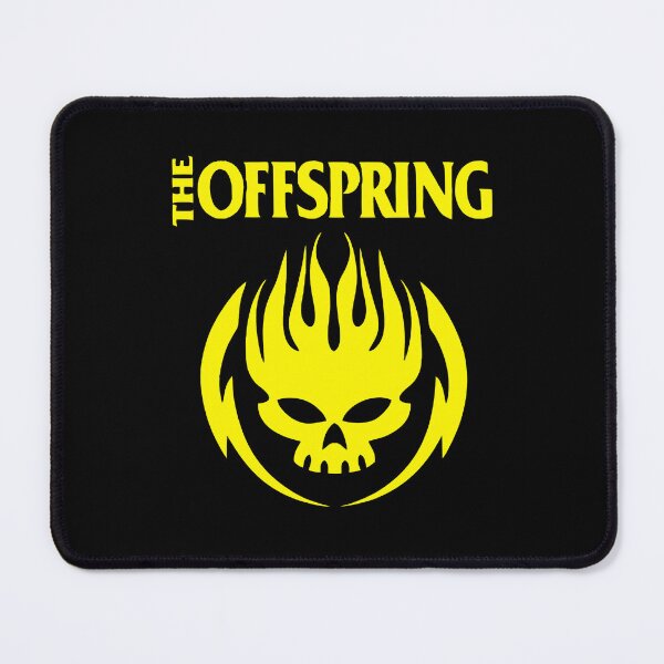 Item preview, The Óffśprínġ Yellow Flaming Skull Emblem designed and sold by rowawas.
