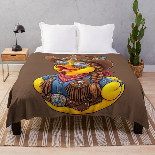 Item preview, Rubber Duck Cowgirl – Vintage Edition designed and sold by BROHLine Studio.