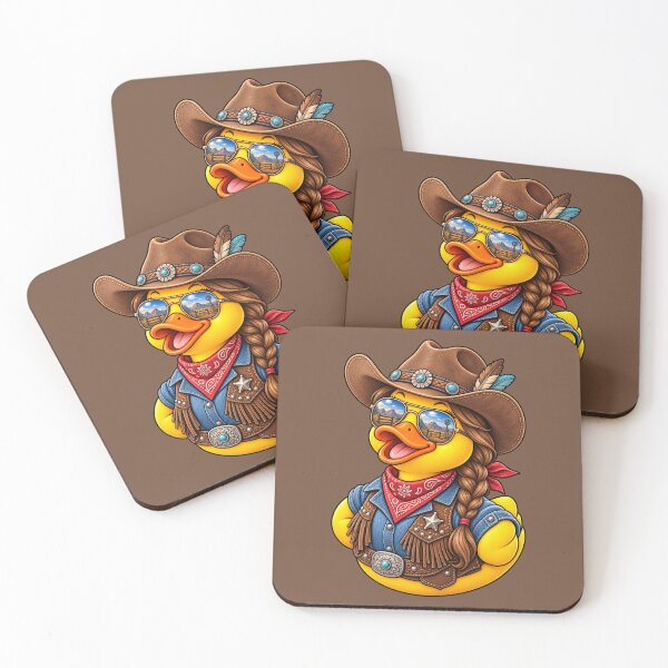 Item preview, Rubber Duck Cowgirl – Vintage Edition designed and sold by BROHLine Studio.