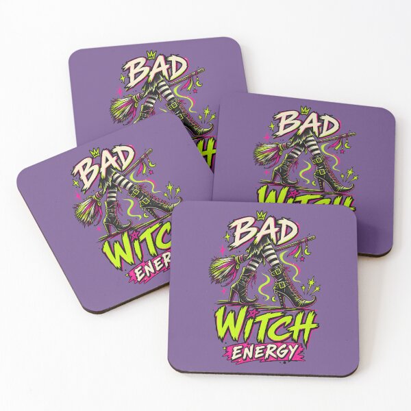 Item preview, Neon Bad Witch Energy designed and sold by PrintSmithArt.