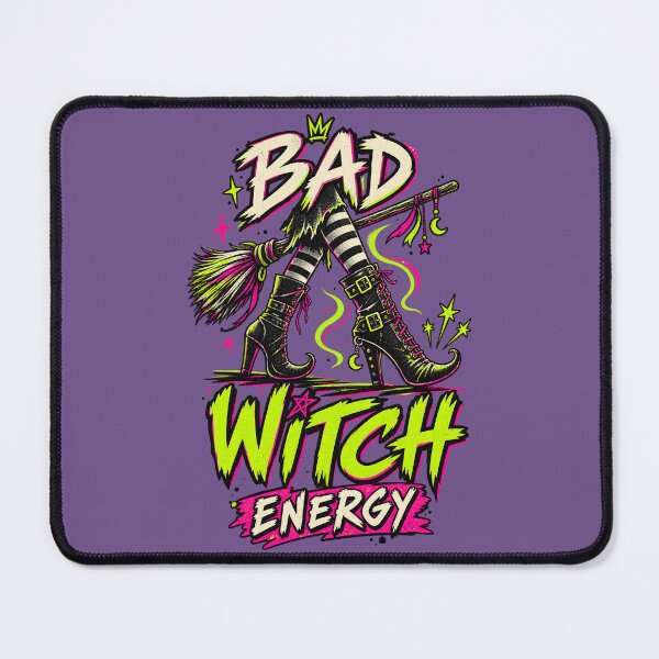 Item preview, Neon Bad Witch Energy designed and sold by PrintSmithArt.