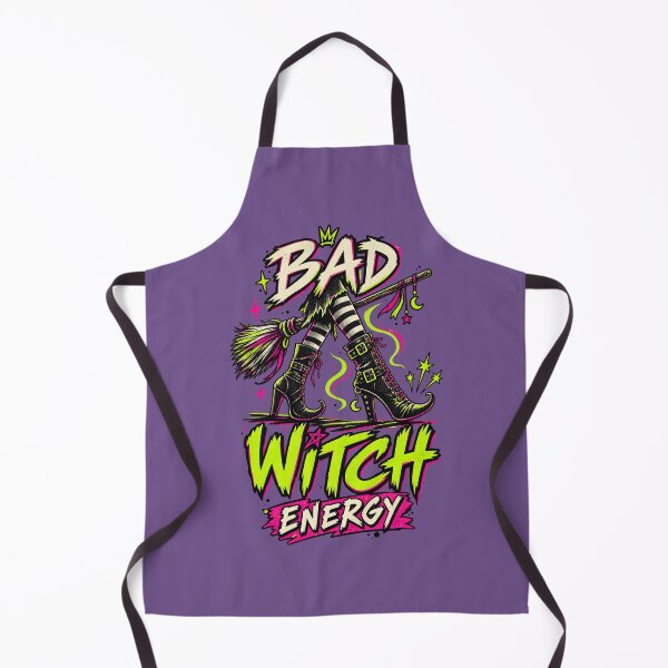 Item preview, Neon Bad Witch Energy designed and sold by PrintSmithArt.