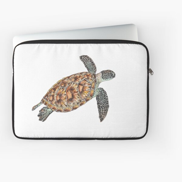 Green Sea Turtle Laptop Sleeve