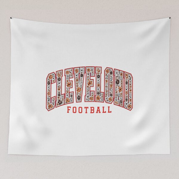 Item preview, Floral Football City Retro T-Shirt designed and sold by ErinPeter46320.