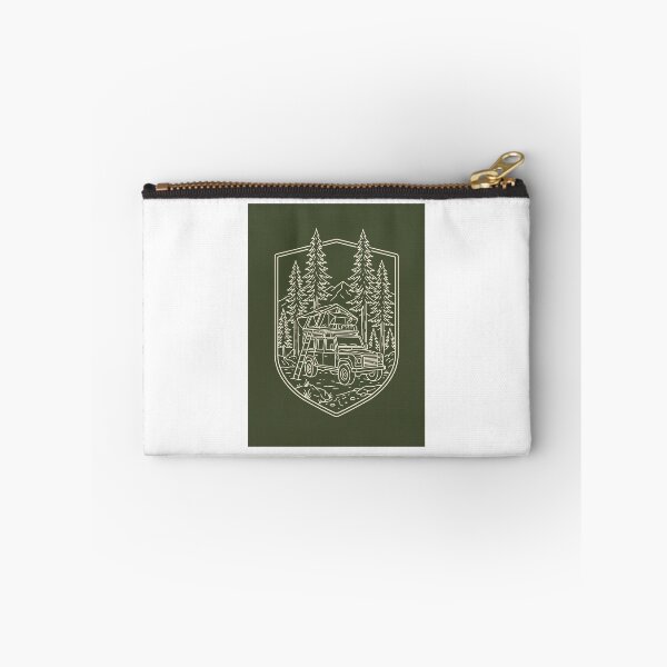 Item preview, Overland Camping Truck - Vintage 4x4 Outdoor Badge Sticker designed and sold by MissoStudio.