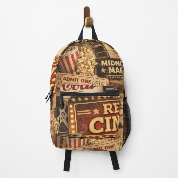 Item preview, Vintage Retro Cinema Collage Movie Night Art designed and sold by Cine8.