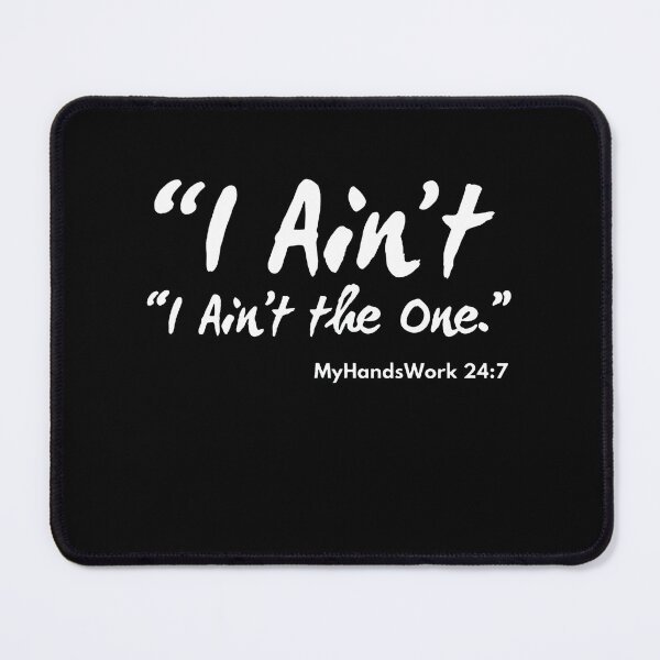 Item preview,  I Ain't Alone Quote  designed and sold by EmerySha.