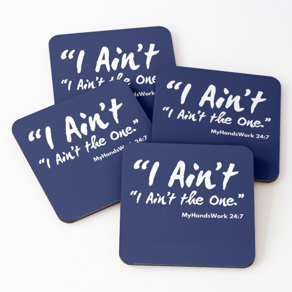 Item preview,  I Ain't Alone Quote  designed and sold by EmerySha.