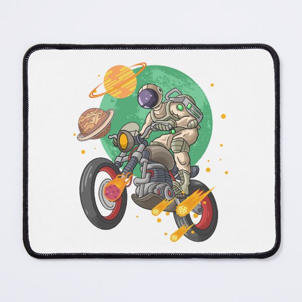 Item preview, Space Biker Astronaut designed and sold by yuki-hana.