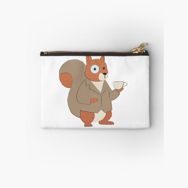 Item preview,  Dressed Up Cute Squirrel in Suit with Coffee Cup designed and sold by TatinkaArtskill.
