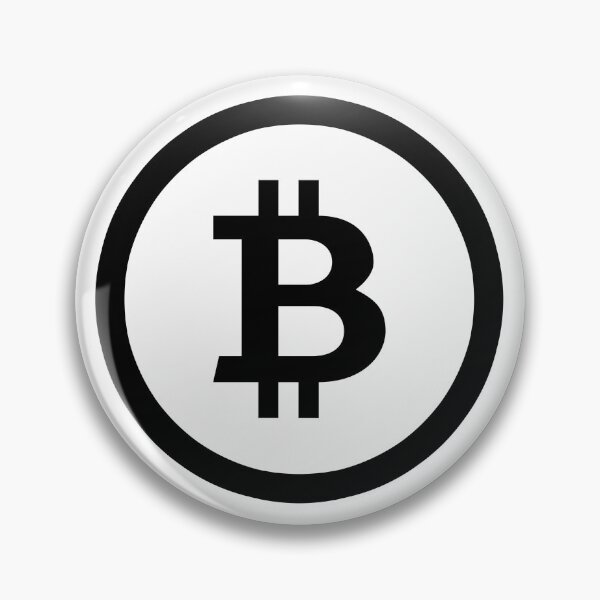 Item preview, Bitcoin Logo Black Pocket designed and sold by CyberRex.