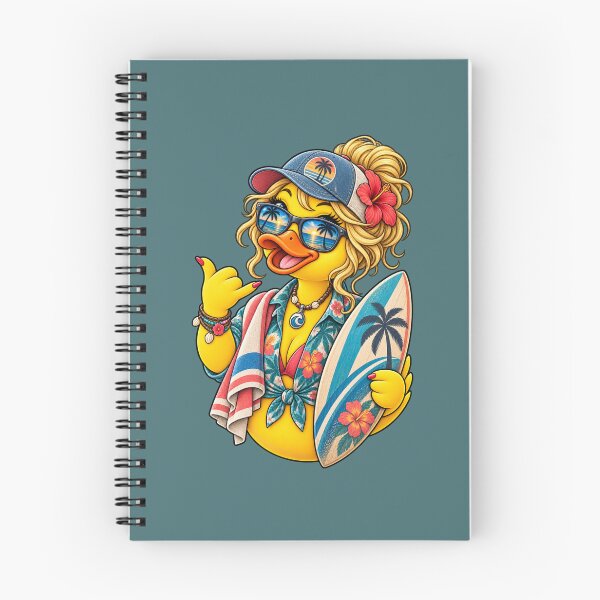 Item preview, Rubber Duck Surfer Girl – Vintage Edition designed and sold by BROHLine Studio.